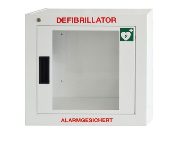 AED Defibrillator Wandschrank Geräteschrank für die Wandmontage mit akustischen Alarm