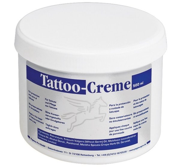 Tattoo-Creme mit Cajeputöl 500 ml