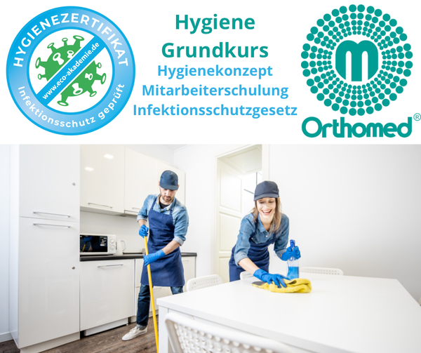 Hygiene Schulung "Grundlagen" für Praxen, Kanzlei, Büro, Einzelhandel und Gastro