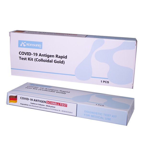 Covid19-Antigen-Nasen-Schnelltest, Konsung 1er Box