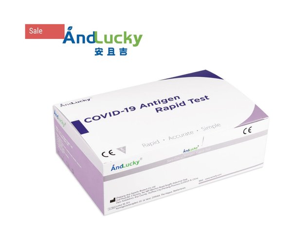 Andlucky™ "3in1" Covid19-Antigen Profi Schnelltest, 20er Box